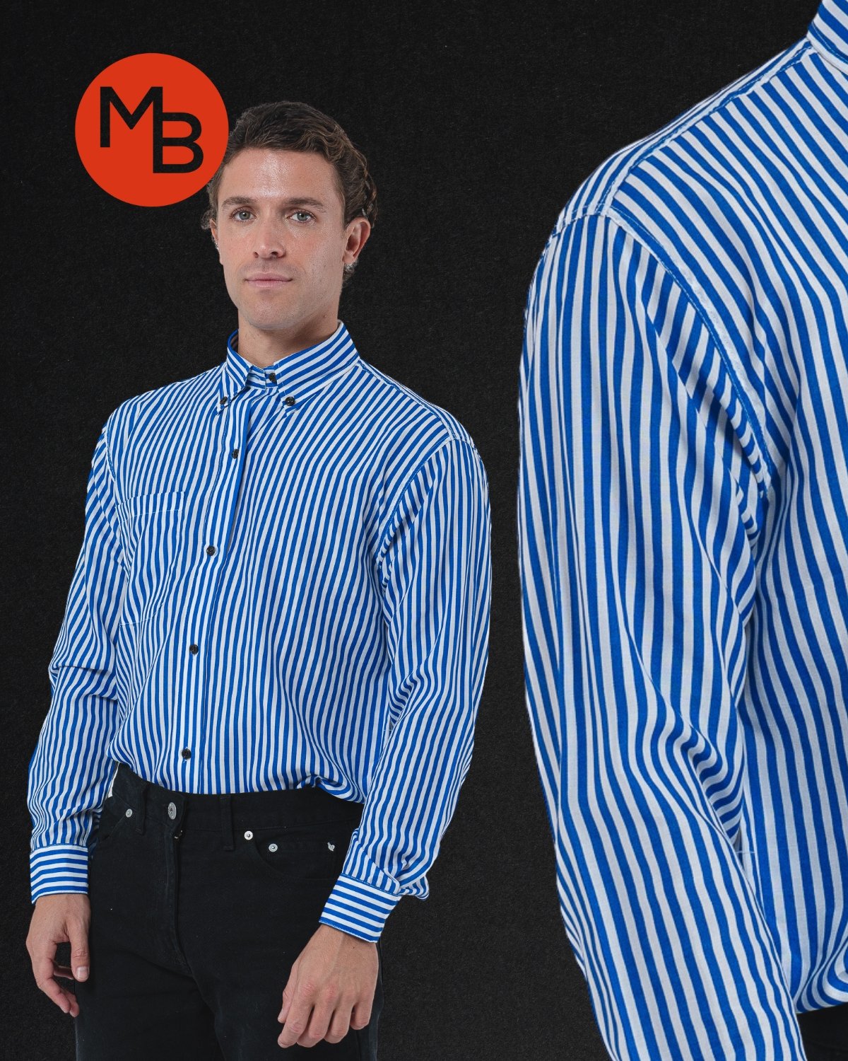 Camisa Clásica Rayada