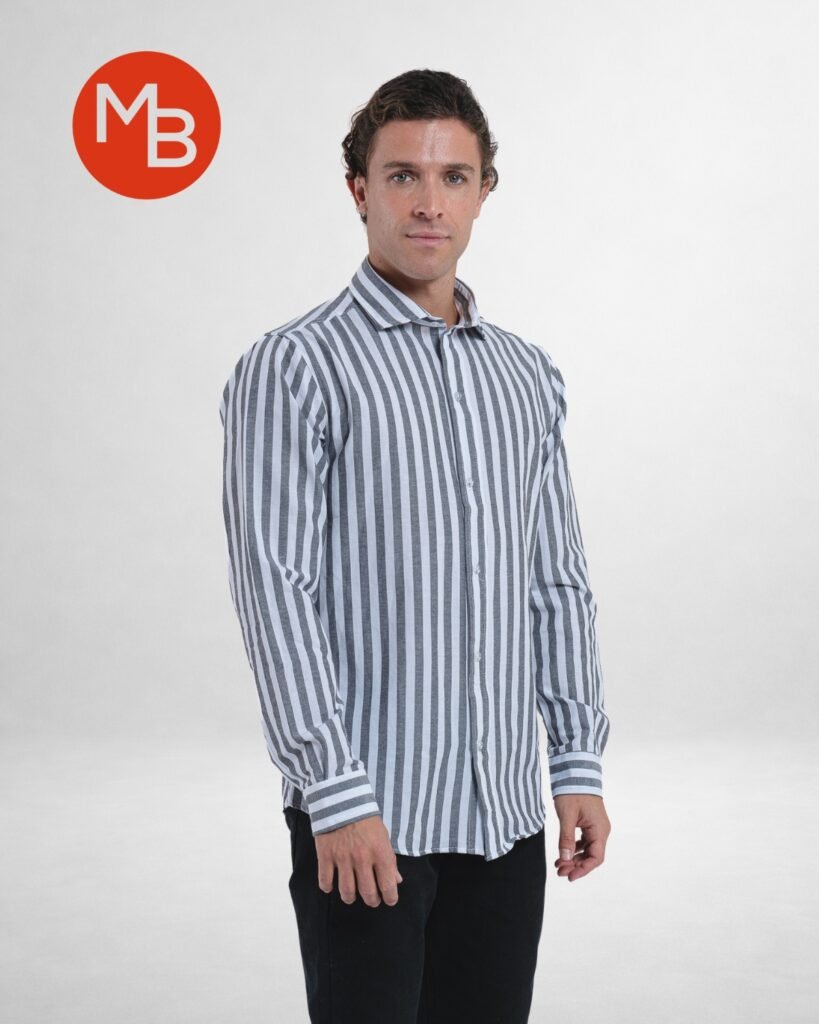 Camisa Clásica Rayada