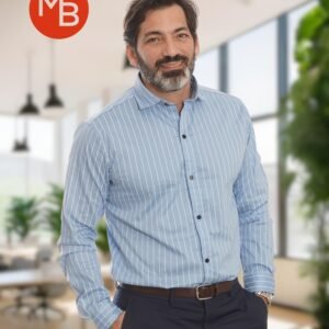 Camisa Entallada Raya Fina