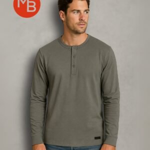 Remera 3 Botones M/L