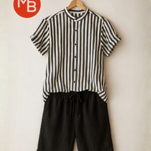 Conjunto de Lino Rayado