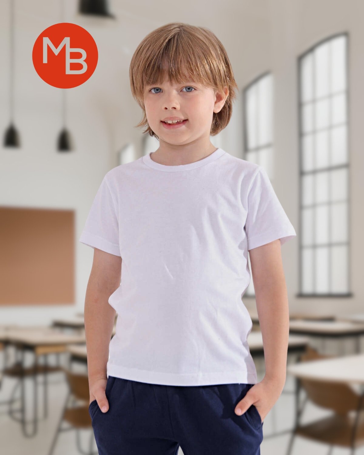 Remera Colegial Lisa