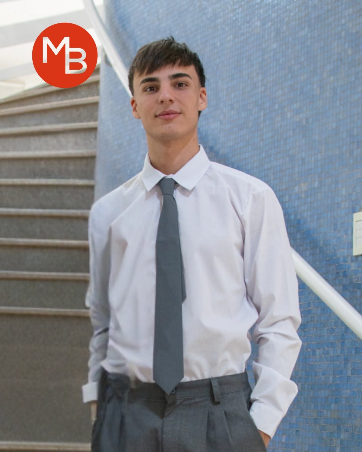 Camisa Colegial Juvenil