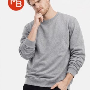 Buzo cuello redondo frisado