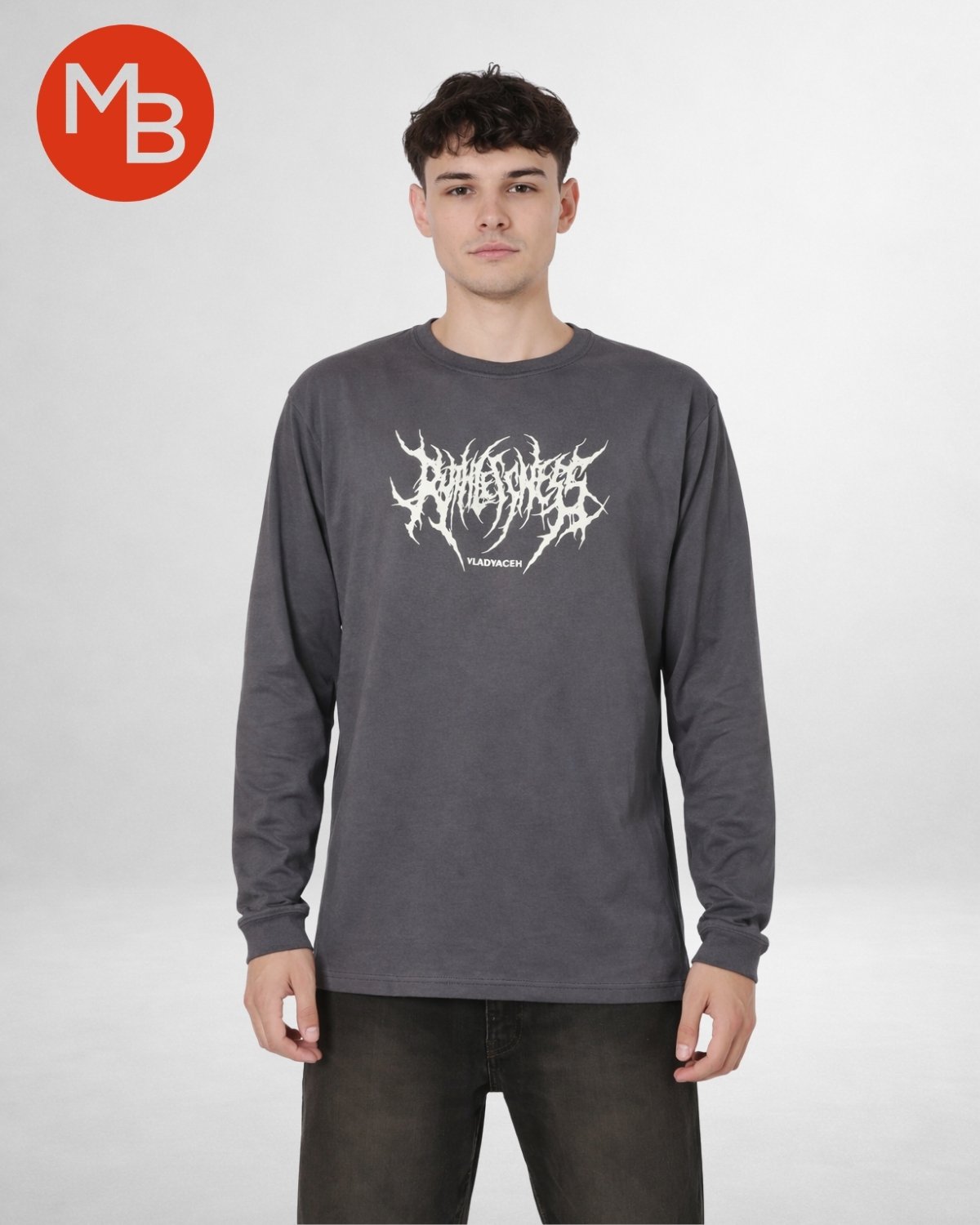 Remera Estampada Manga Larga