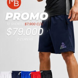 PACK 10 SHORTS DEPORTIVOS