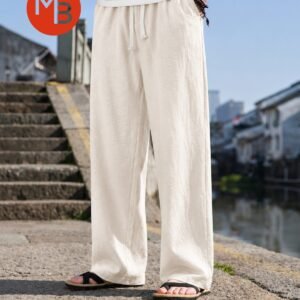 Pantalón de Lino Baggy