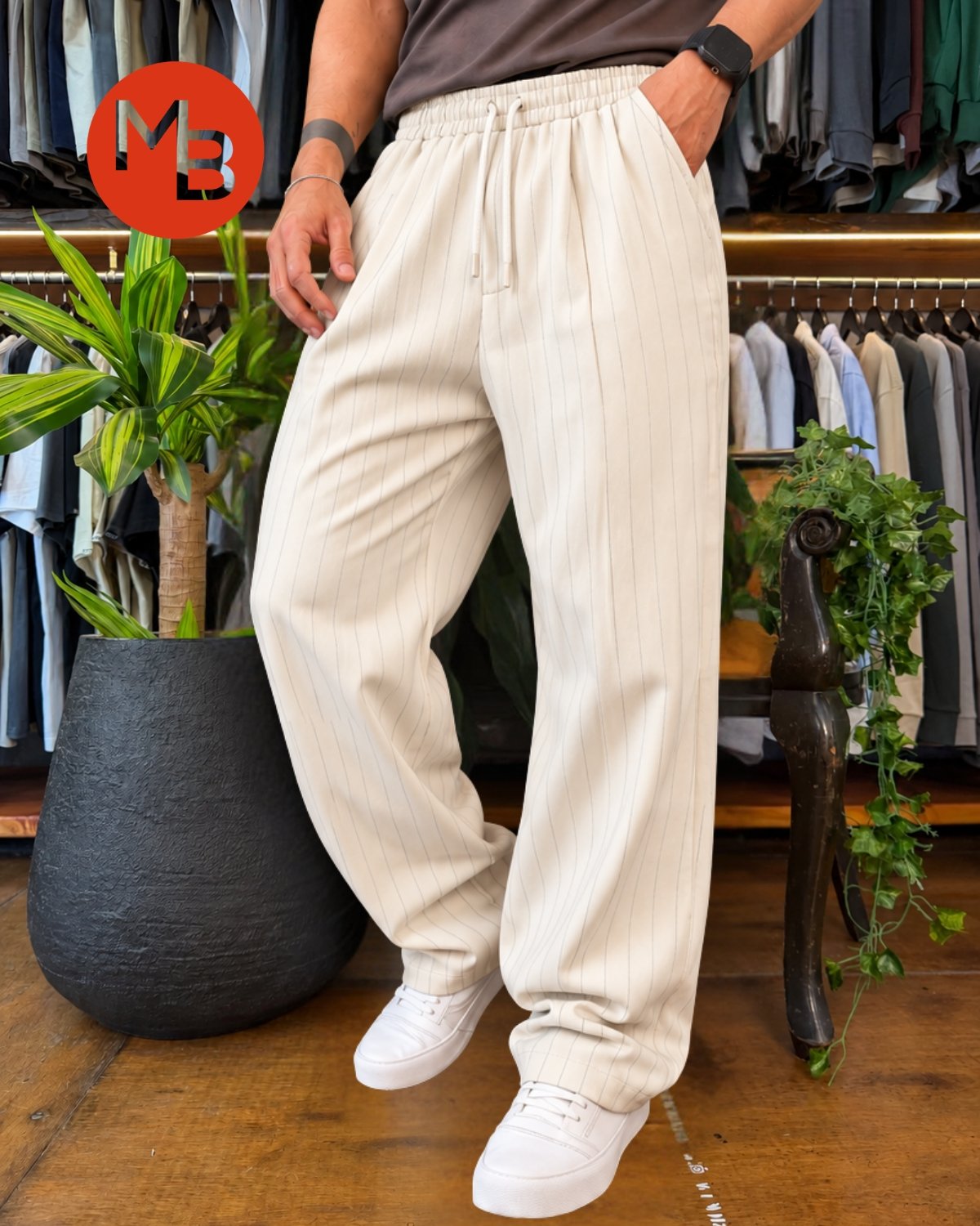 Pantalón Sastrero Rayado