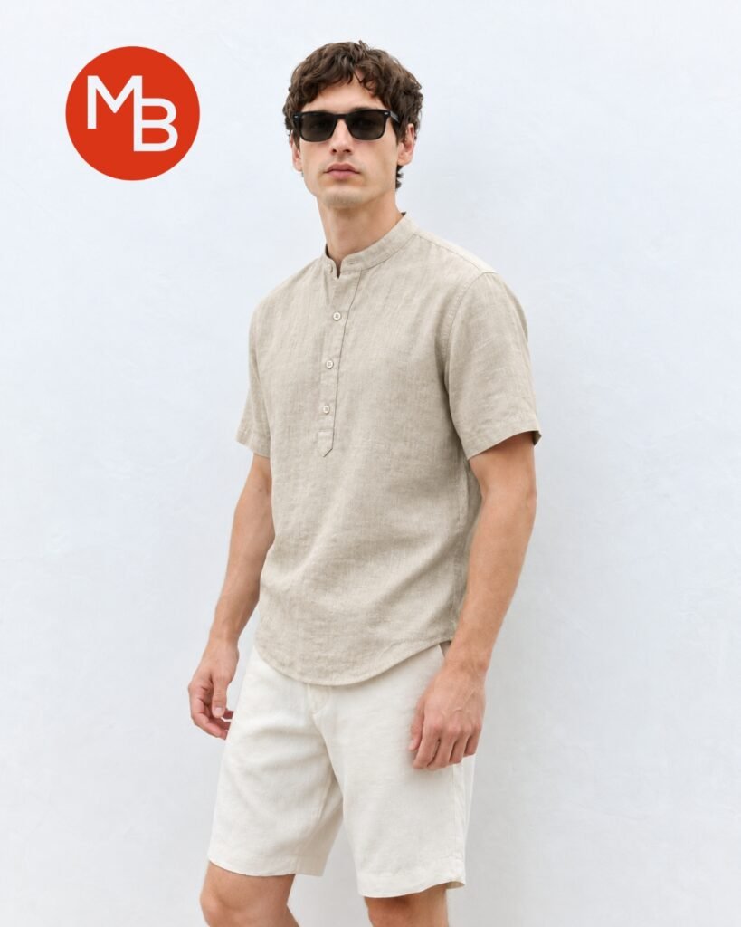 Camisola Lino de Hombre
